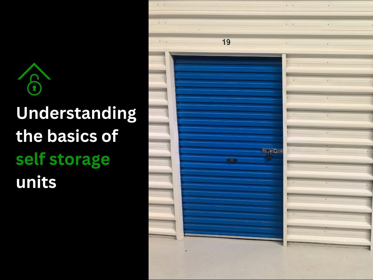 Understanding the Basics of Personal Self Storage Units Storageville