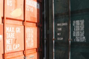 Used shipping container