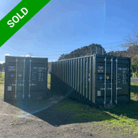 Recently sold new build shipping container at Storageville