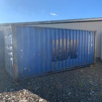 20ft (Std) B-Grade Shipping container with cheap delivery - blue