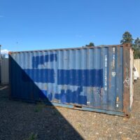 20ft (Std) B-Grade Shipping container with cheap delivery - blue