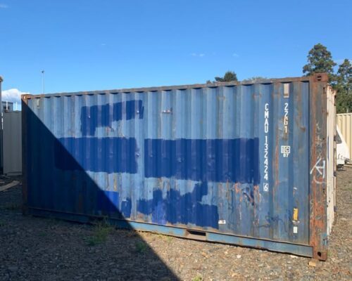 20ft (Std) B-Grade Shipping container with cheap delivery - blue