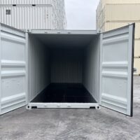 One-Trip 20ft (Std) Shipping container with cheap delivery - light grey