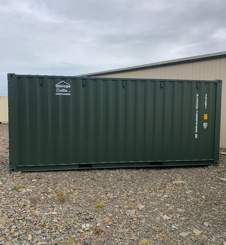 One Trip 20' GP (Std) Shipping Container Green