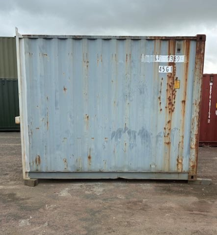 12' Used High Cube Shipping Container