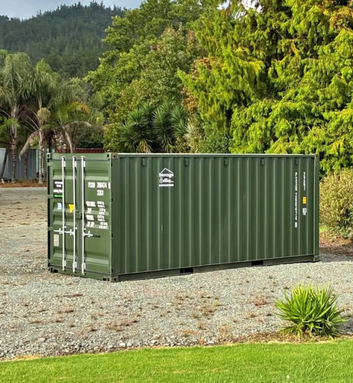 One Trip 20' GP (Std) Shipping Container Green