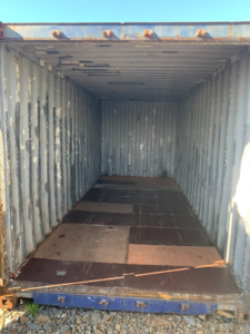 B-Grade 20' GP (Std) Shipping Container Blue