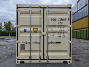 One Trip 20' GP (Std) Shipping Container Beige