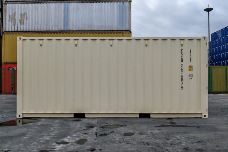 One Trip 20' GP (Std) Shipping Container $4,900 Beige